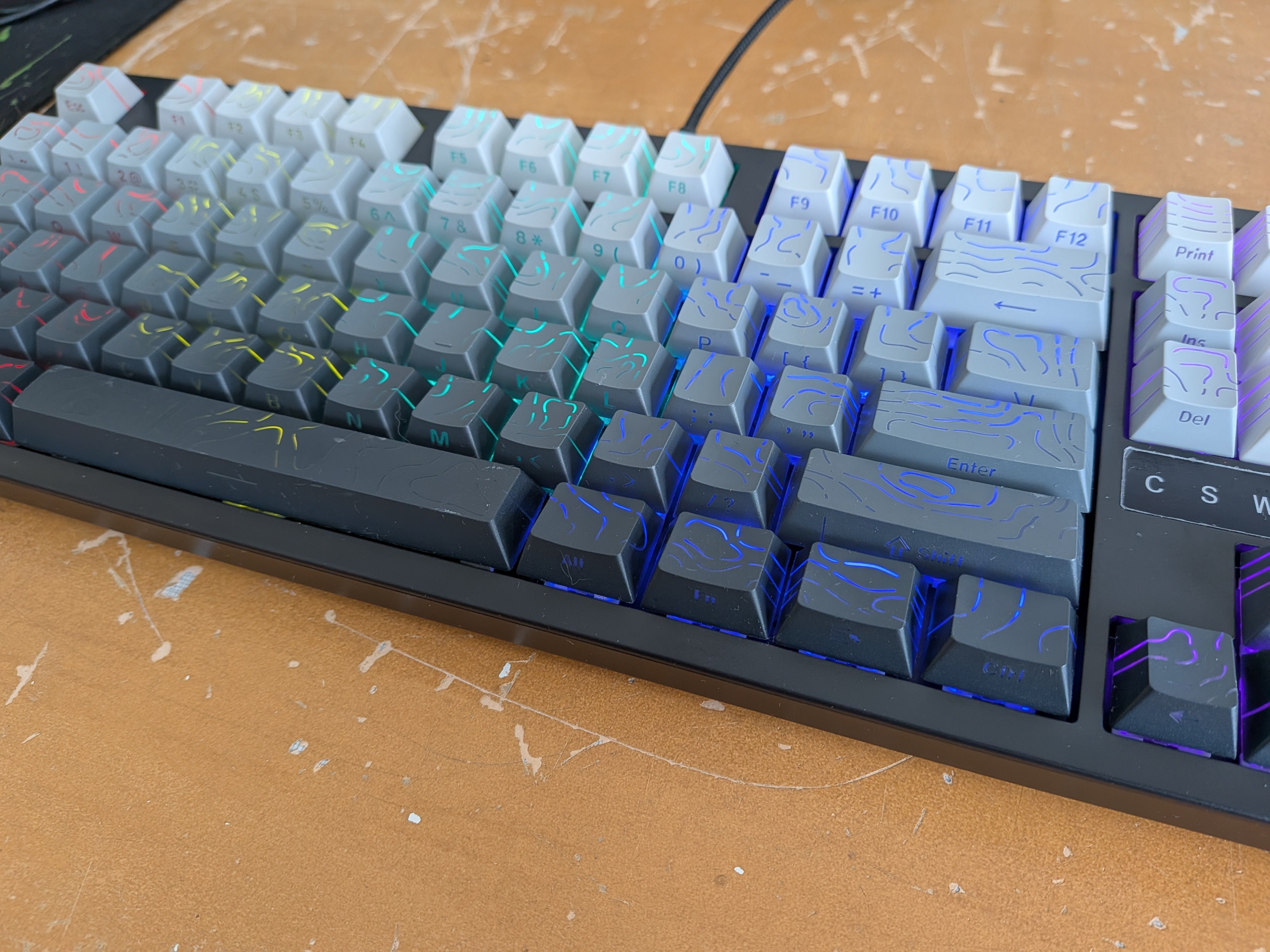 clavier topo