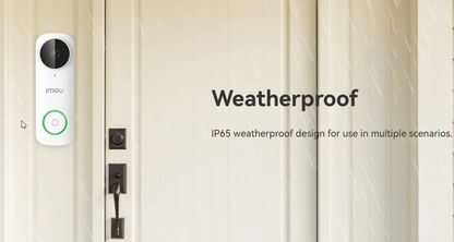 Sonnette de porte avec camera