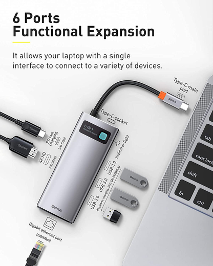 Baseus Hub Type-c 8 in 1